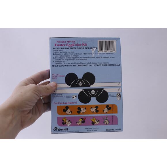 Mickey Mouse, Egg Coloring Kit with Disney Egg Holders, Sun Hill - Picture 2 of 2